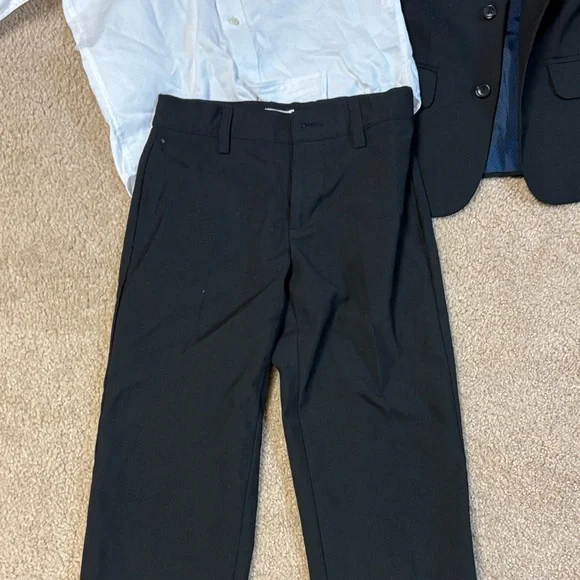 Cat & Jack Classic Black and White Kids Suit Set - Picture 2 of 4